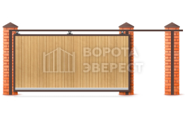 Подвесные откатные ворота 1750×2000 ВЭ-5125